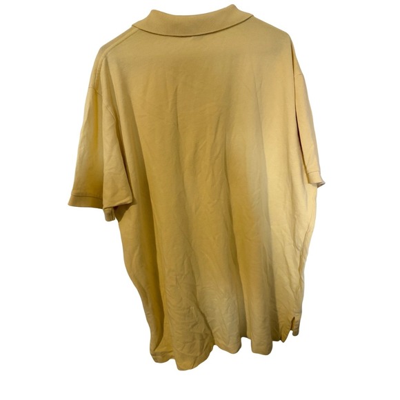 Polo Ralph Lauren Yellow Short Sleeve Classic Fit Polo Shirt Men's XXL - Picture 4 of 4
